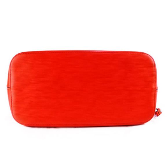 Louis Vuitton Neverfull MM Epi Tote Bag Red - Picture 5 of 11